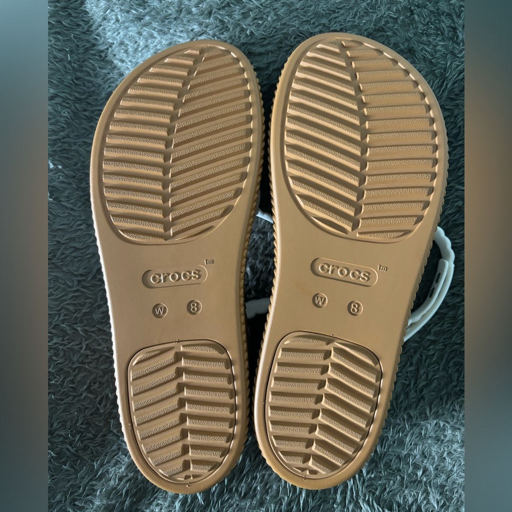 Crocs- Braided Platform Wedge Sandals - Picture 4 of 4